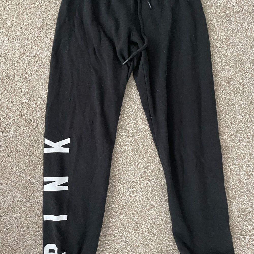 PINK Black sweatpants
